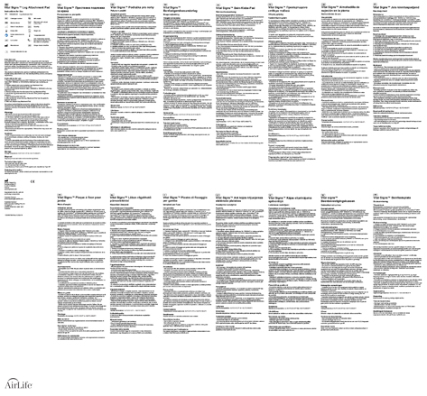 Instructions for Use: Vital Signs Leg Attachment Pad – Rev. A 11/11/25 Thumbnail