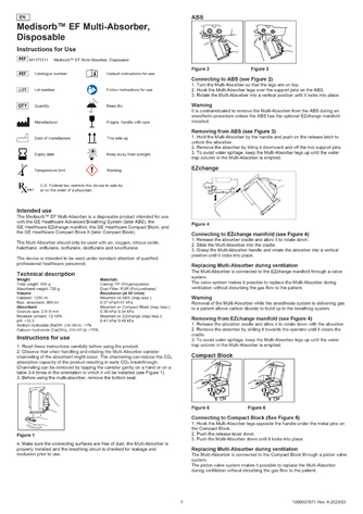 Instructions for Use: Medisorb Ef Multi-Absorber Disposable – Rev. A 11/11/25 Thumbnail