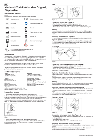 Instructions for Use: Medisorb Multi Absorber Original Disposable – Rev. A 11/11/25 Thumbnail