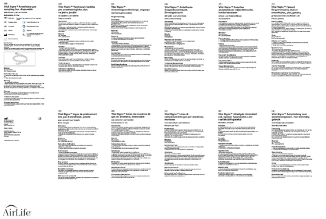 Instructions for Use: Vital Signs Anesthesia Gas Sampling Line – Rev. A 11/11/25 Thumbnail