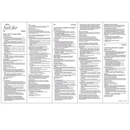 Instructions for Use: 840095PL, Supplemental IFU – Salter Oxygen Tubing Connectors– Rev 1 7/22/26 Thumbnail