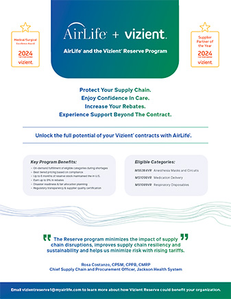 AirLife Vizient Reserve One Pager Thumbnail