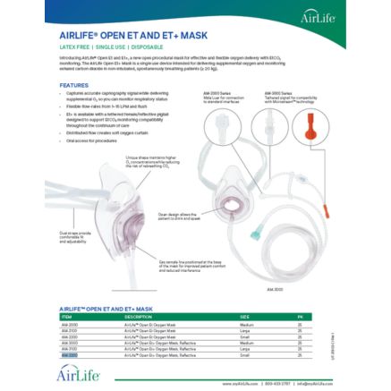 AirLife® Open ET and ET+ Mask Thumbnail