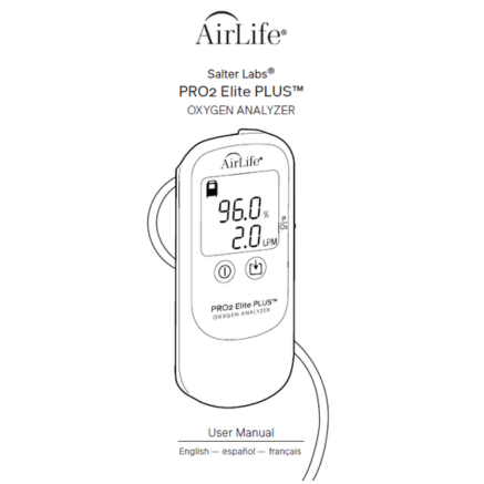 PRO2 Elite PLUS™ Oxygen Analyzer User Guide Thumbnail